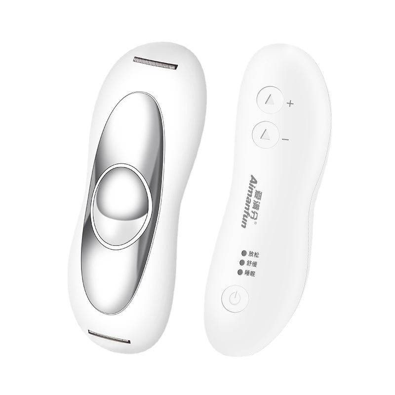 Aimanfun 904 Micro-Current Sleep Aid Portable Wireless Fast Sleep Device(White)