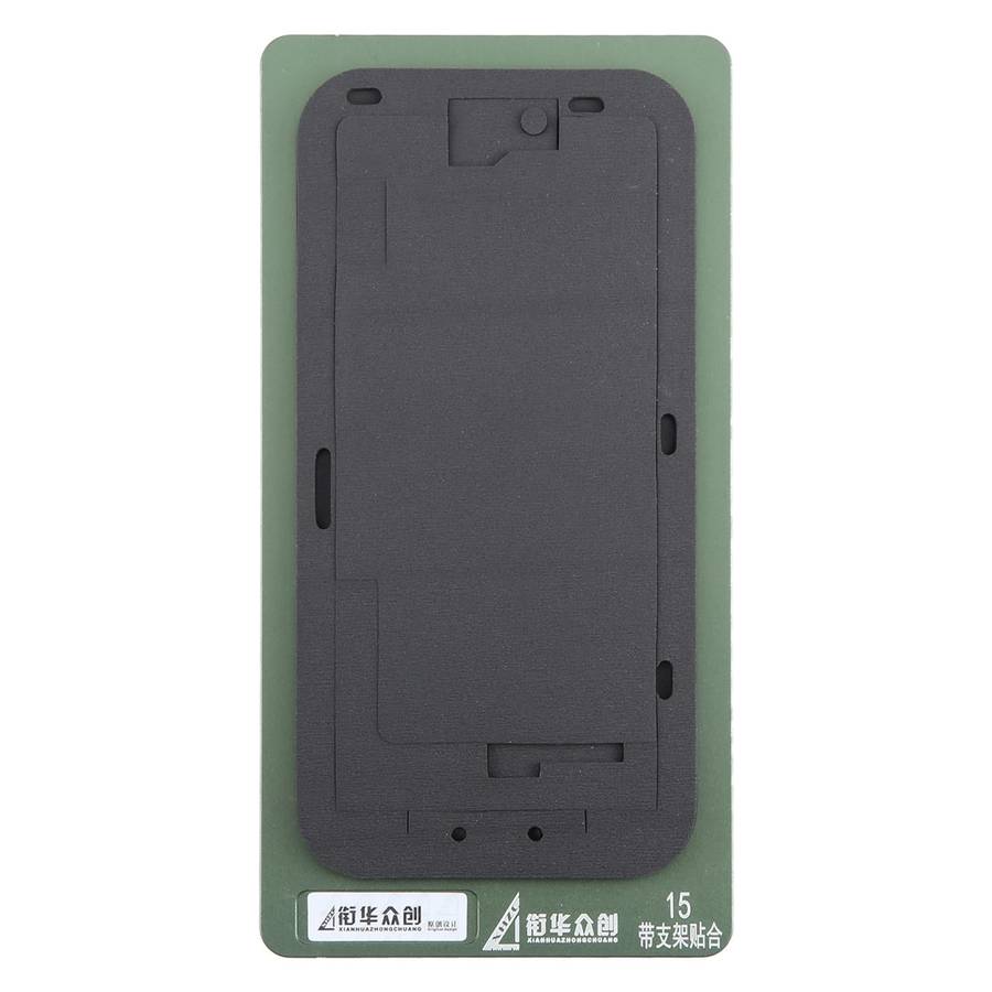For iPhone 15 LCD Screen With Frame Bezel Positioning Mat Fixed Mold