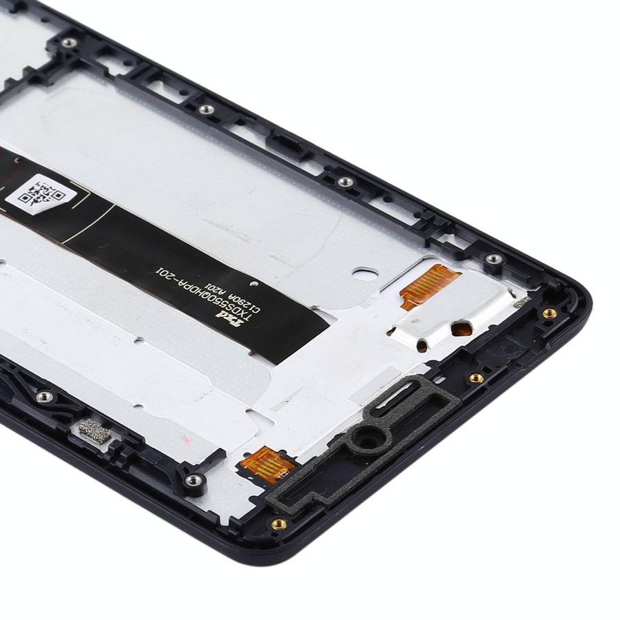 TFT LCD Screen for Nokia 2.1 Digitizer Full Assembly with Frame (Black)