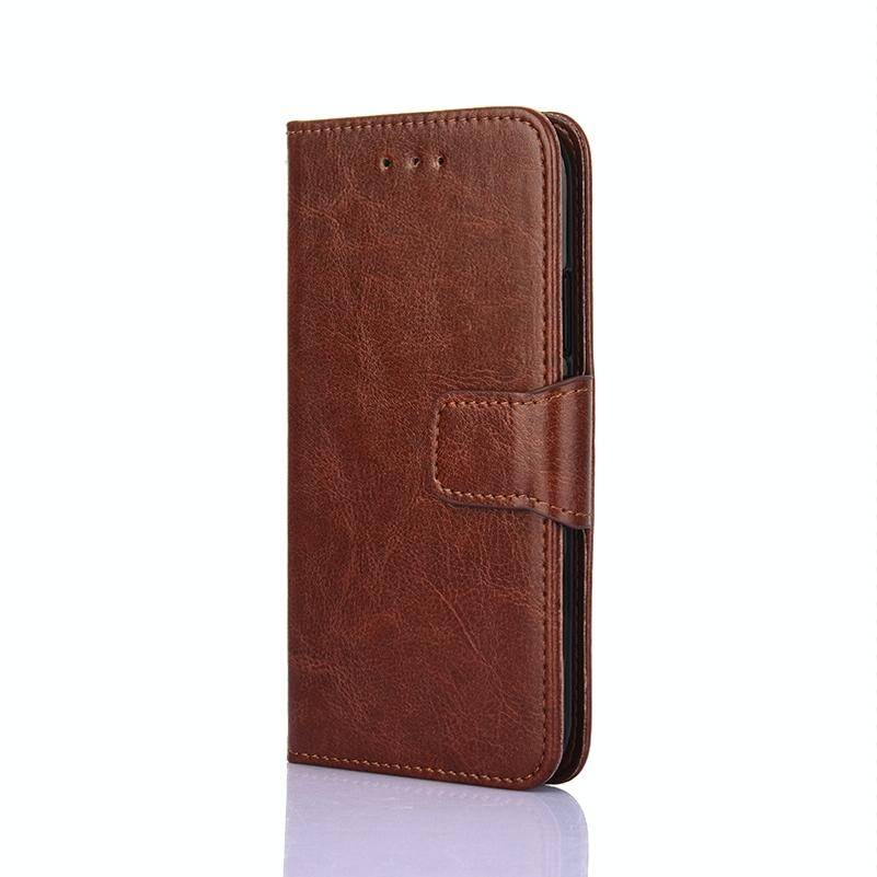 For Xiaomi Redmi K50 Gaming Crystal Texture Leather Phone Case(Brown)