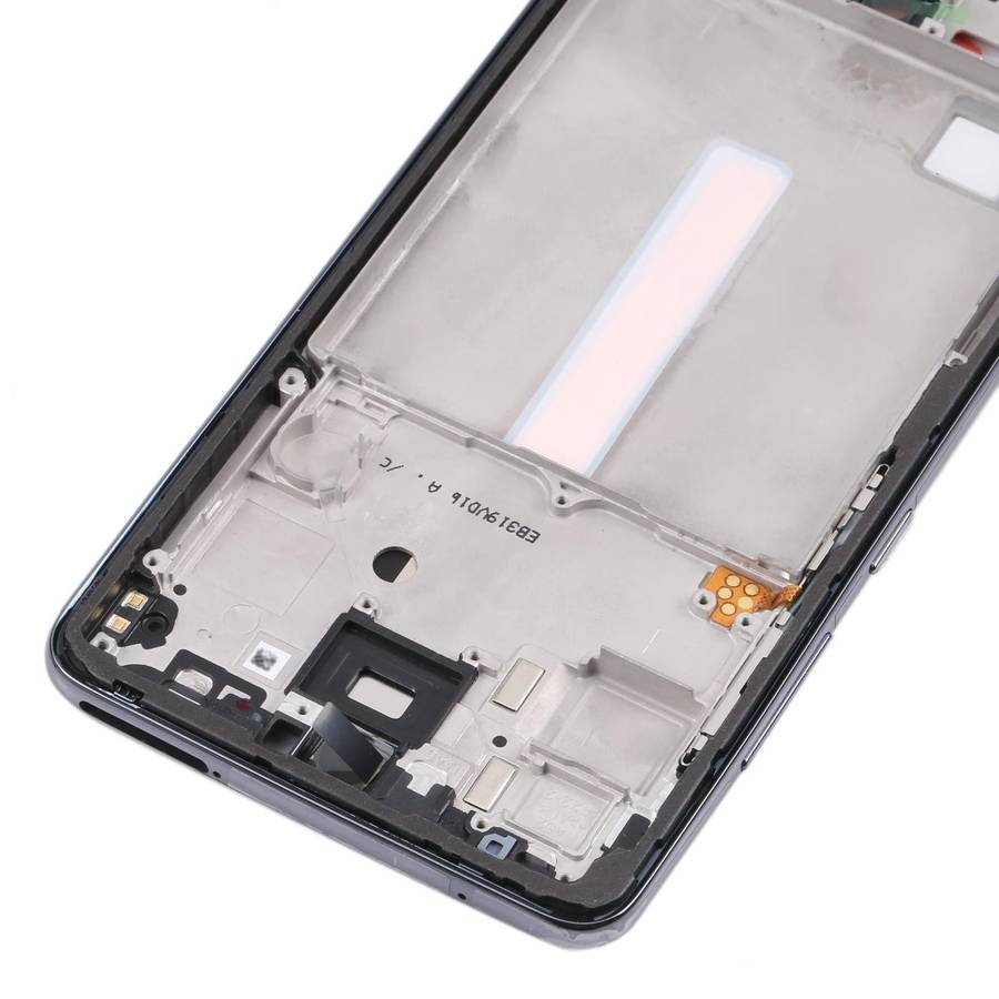 For Samsung Galaxy A52 5G SM-A526B Middle Frame Bezel Plate (Black)