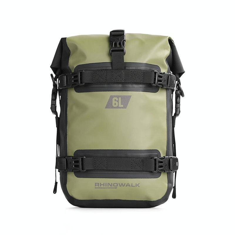 Rhinowalk MT2206 6L Waterproof Motorcycle Bumper Bag Outdoor Riding Bag(Green)