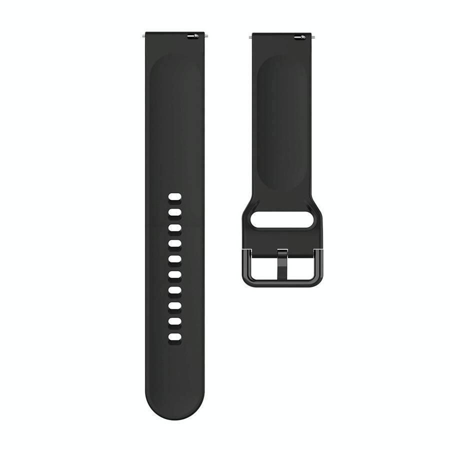23mm Color Buckle Silicone Wrist Strap Watch Band for Fitbit Versa 2 / Versa / Versa Lite / Blaze...