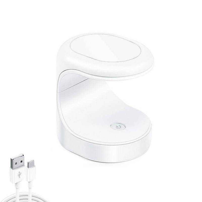 USB Mini Nail Phototherapy Lamp Nail Polish Baking Lamp, Color: White