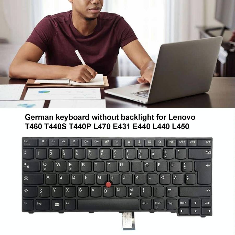 For Lenovo Thinkpad T460 T440S T440P L470 German Version Laptop Keyboard