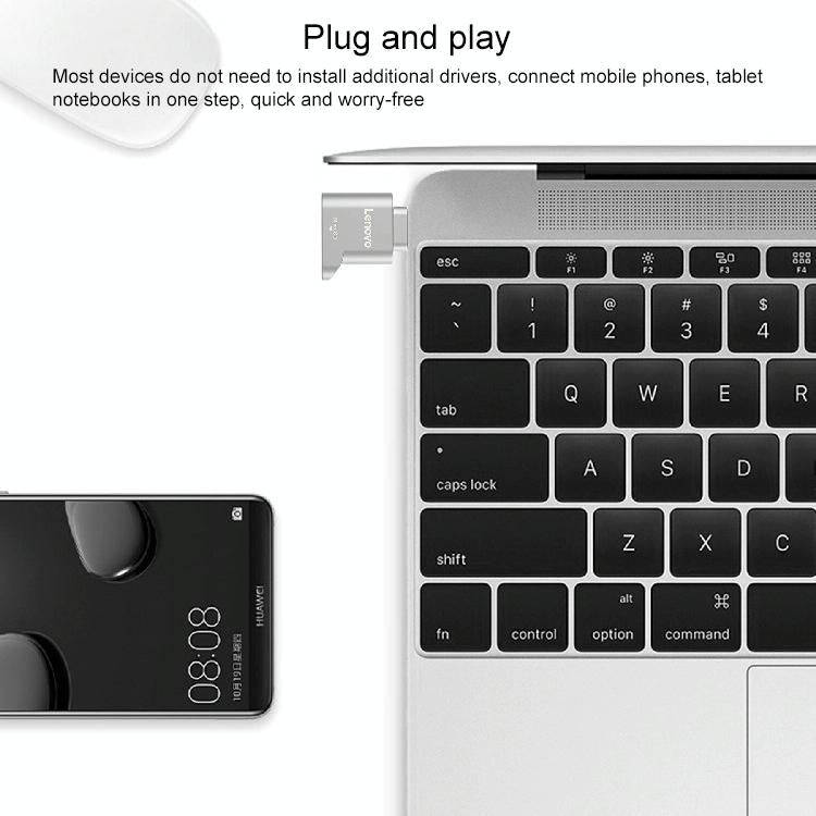 Lenovo D201 USB-C / Type-C To TF Card Reader