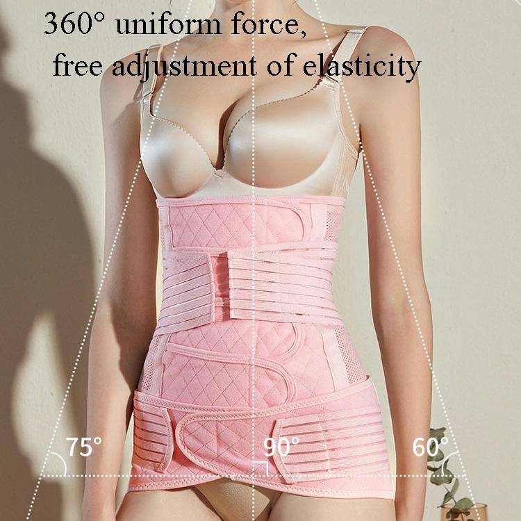 Postpartum Abdomen Belt Corset Belt Can Wear Elastic Abdomen Belt In All Seasons, Size: M(Complex...