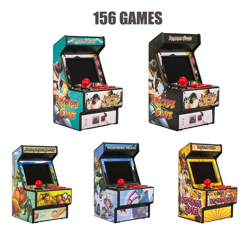 Retro Mini Arcade Handheld Game Console 16-bit Built-in 156 Games (Arcade 3 #)
