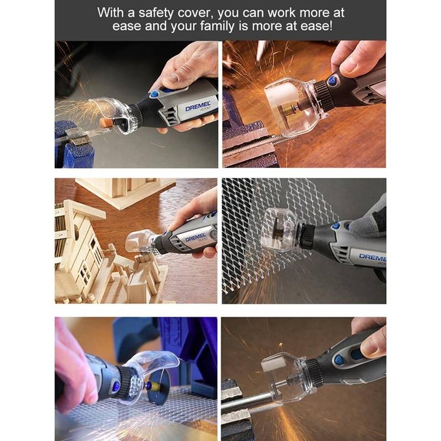Electric Grinder Transparent Cover A550 for DREMEL Protective Cover