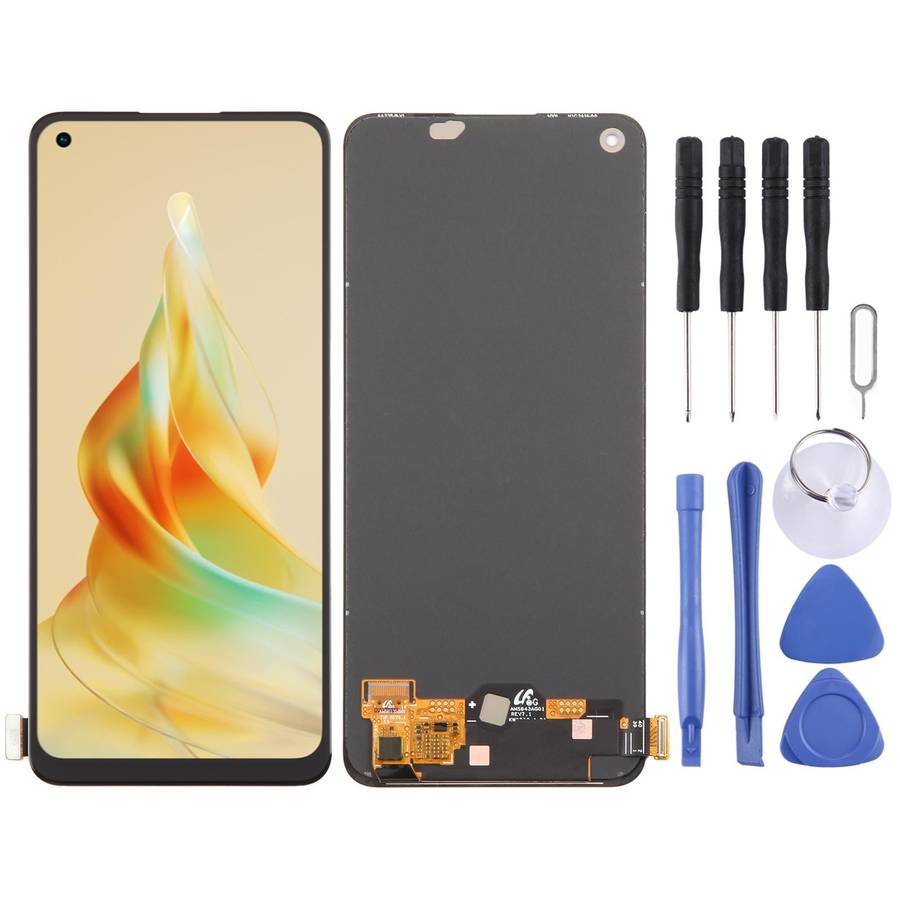 For OPPO Reno8 T 4G Original AMOLED LCD Screen with Digitizer Full Assembly