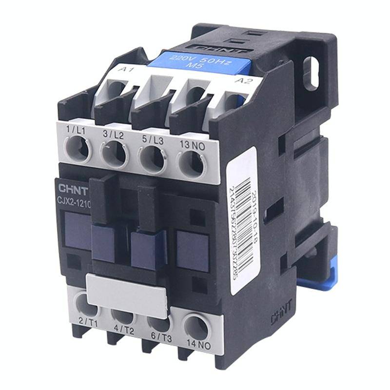 CHNT CJX2-2510 25A 220V Silver Alloy Contacts Multi-Purpose Single-Phase AC Contactor