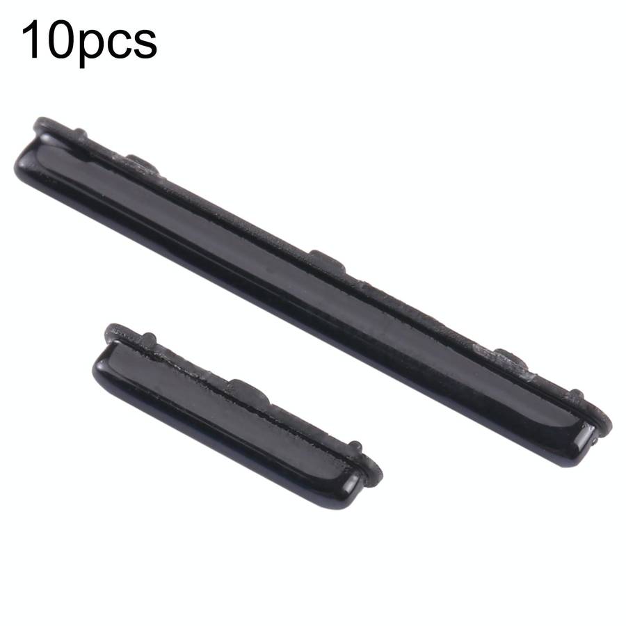 For Samsung Galaxy A50 SM-A505 10pcs Power Button + Volume Control Button(Black)