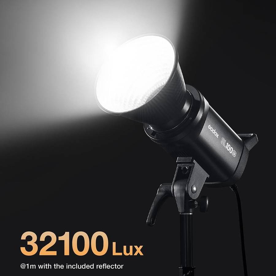 Godox SL100BI 100W 2800-6500K LED Light Studio Continuous Photo Video Light(AU Plug)