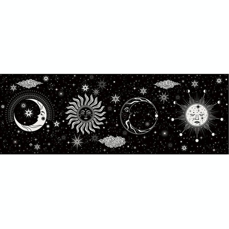 88988 Colorful Bronzing Washi Tape Starry Sky Hand Account Tape(Star Hot Silver 4)