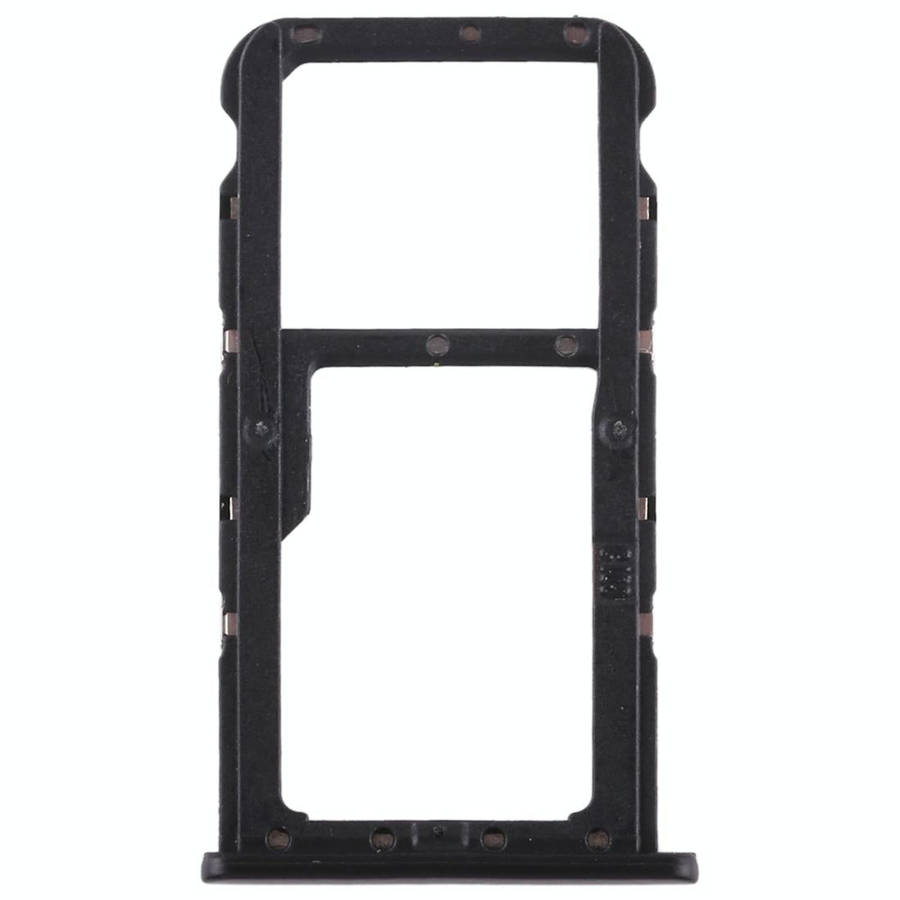 SIM Card Tray + SIM Card Tray / Micro SD Card for Huawei Maimang 6(Black)