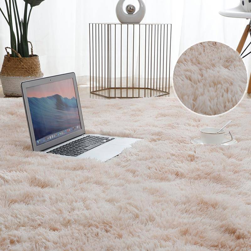 Luxury Rectangle Square Soft Artificial Wool Sheepskin Fluffy Rug Fur Carpet, Size:80x180cm(Gray)