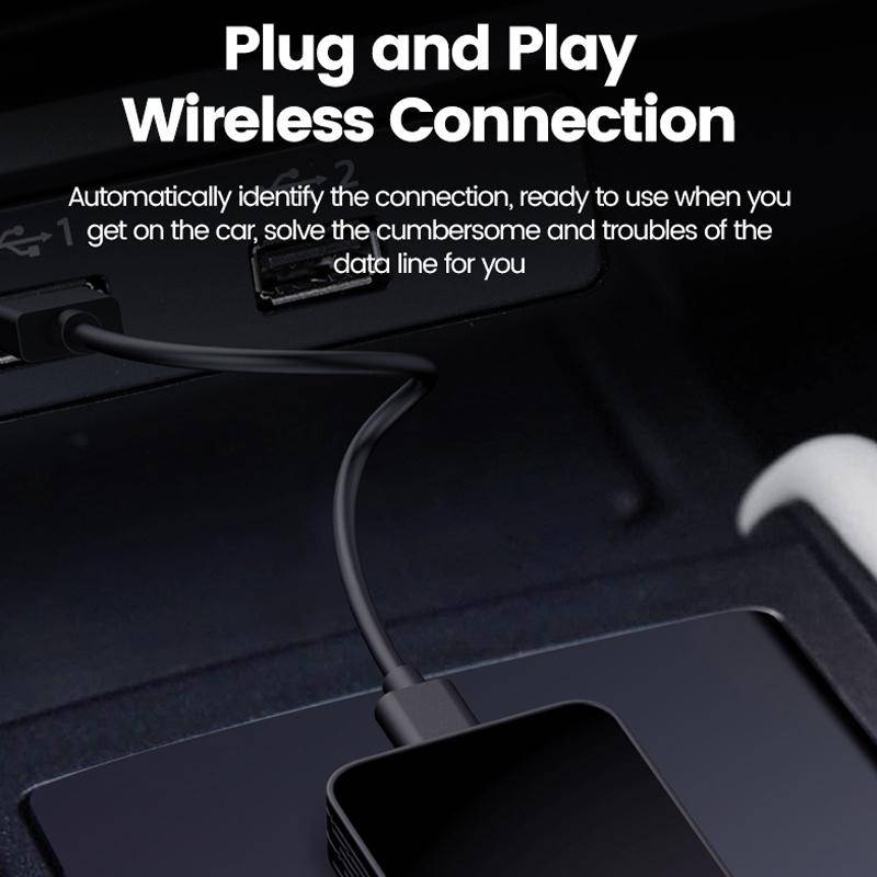 Wired to Wireless Carplay Box Android Auto for Car Interconnection(2Air)