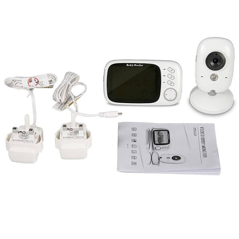 VB603 3.2 inch LCD 2.4GHz Wireless Surveillance Camera Baby Monitor, Support Two Way Talk Back, N...