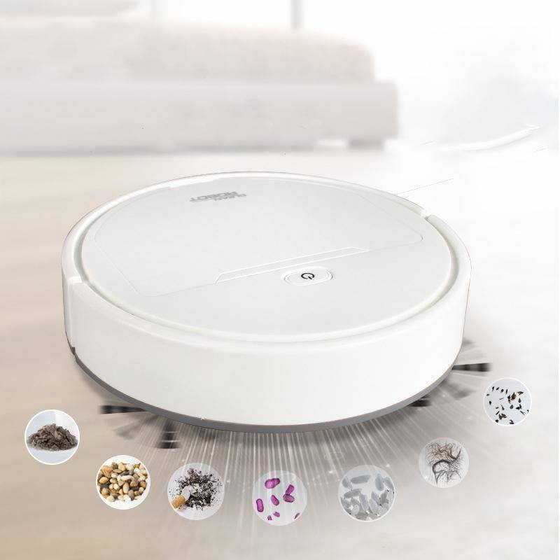 Multifunctional Smart Vacuum Cleaner Robot Toy Sweeper Automatic 3-In-1 Recharge Dry Wet Sweeping...