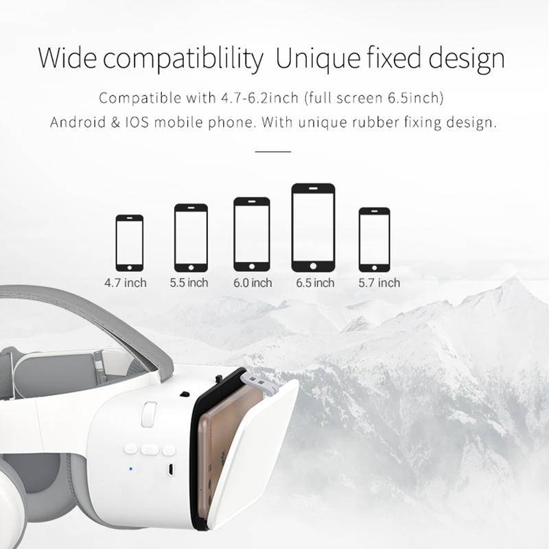 BOBOVR Z6 Virtual Reality 3D Video Glasses Suitable for 4.7-6.3 inch Smartphone with Bluetooth He...