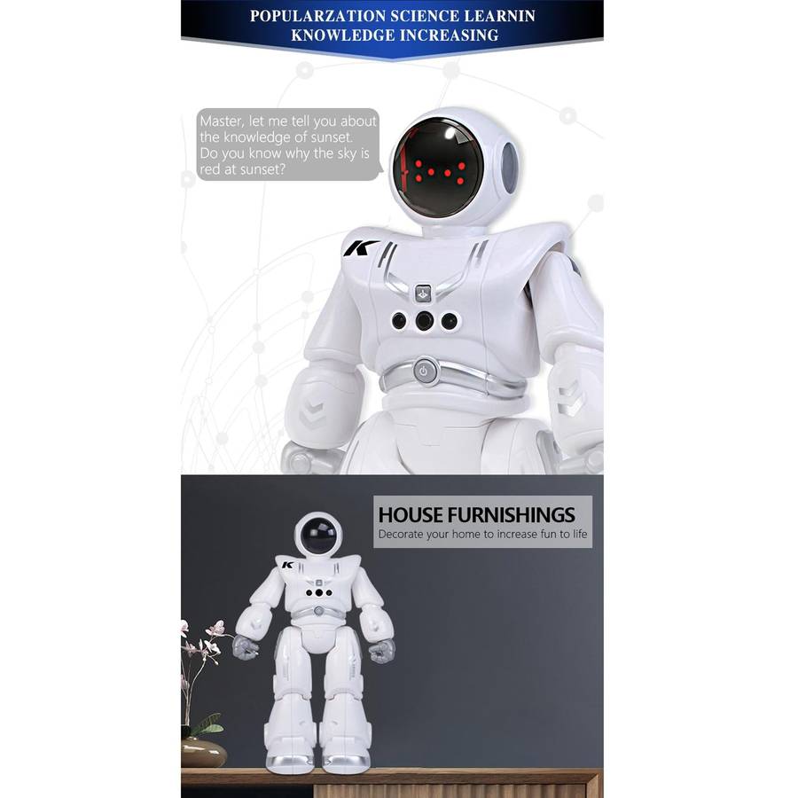 JJR/C R18 Gesture Sensing Remote Control Robot(Silver)