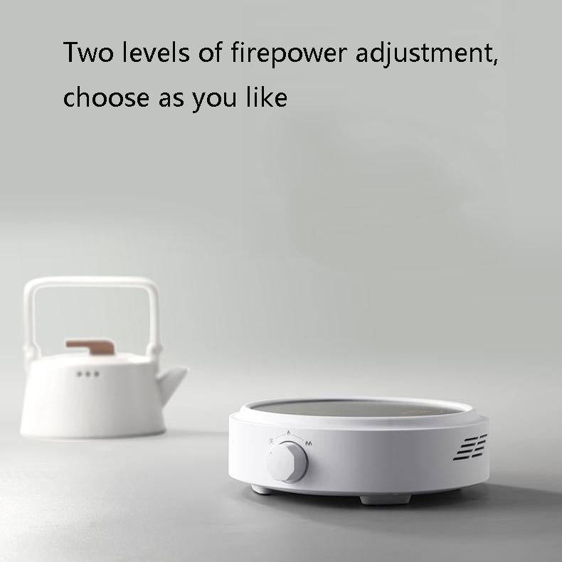 Mini Small Electrical Ceramic Stove Tea Cooker Induction Cooker, CN Plug(White)