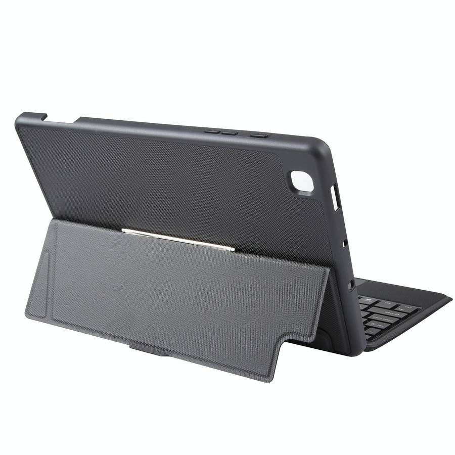 T610B-AS Pivot Backlight Upper Pen Tray Bluetooth Keyboard Leather Case For Samsung Galaxy Tab S6...