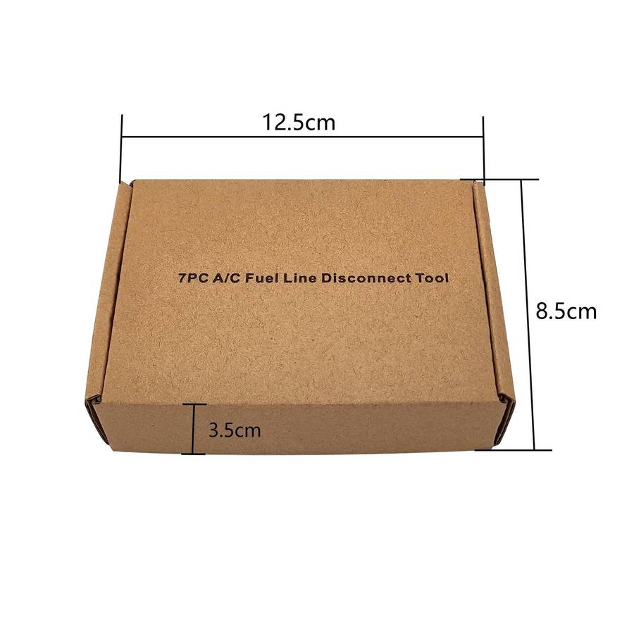 ZK-078 7 in 1 Car Fuel Line Angled Disconnect Tool Set
