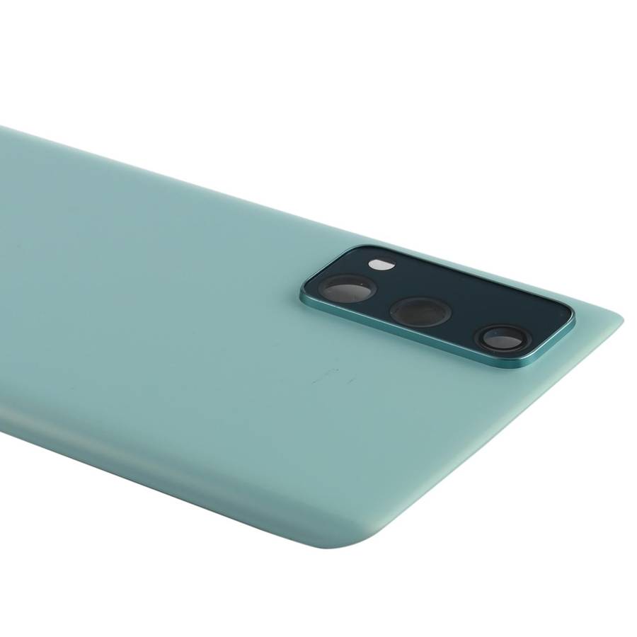 For Samsung Galaxy S20 FE Battery Back Cover with Camera Lens Cover (Blue)