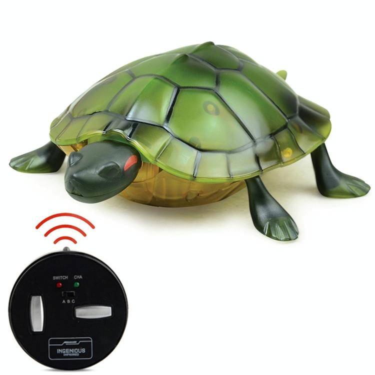 9993 Infrared Sensor Remote Control Simulated Tortoise Creative Children Electric Tricky Toy Mode...