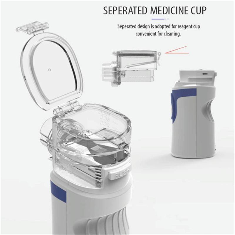 JZ-492S Portable Ultrasonic Nebulizer Mini Handheld Inhaler Respirator Health Care Home Machine A...
