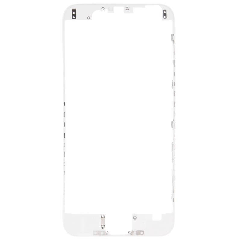 Front LCD Screen Bezel Frame for iPhone 6(White)
