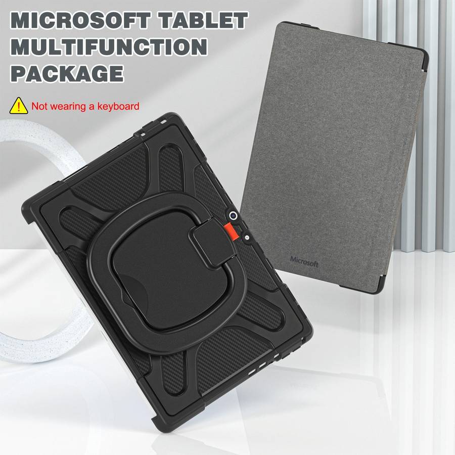 For MicroSoft Surface Pro 8 TPU + PC Tablet Case(Black)