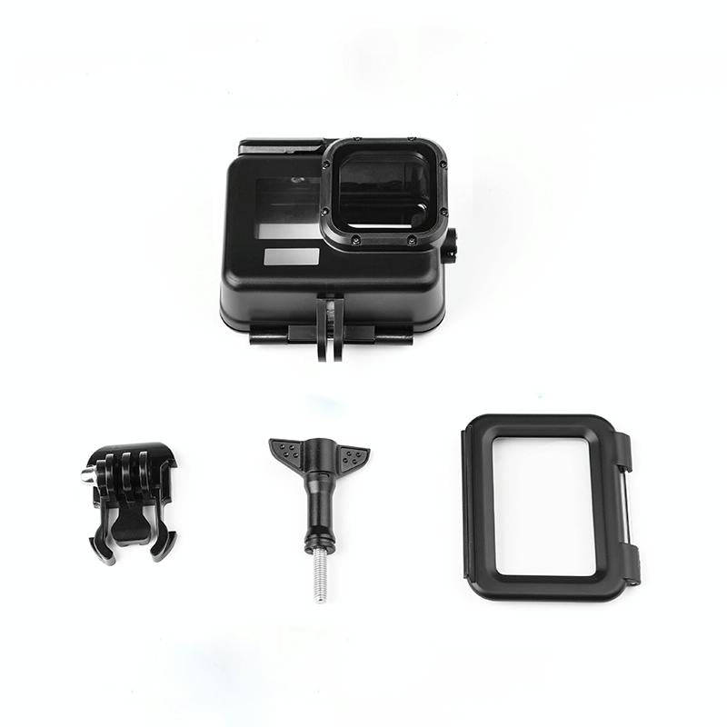 50m Waterproof Housing Protective Case with Buckle Basic Mount & Screw for GoPro HERO10 Black / H...