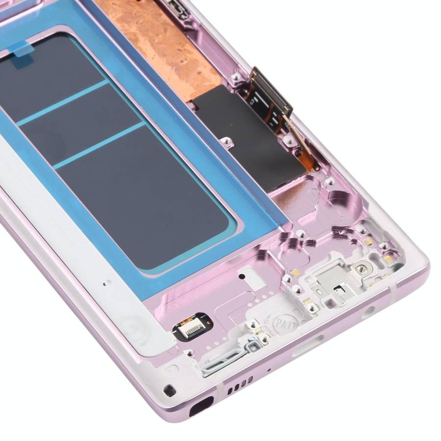 OLED LCD Screen for Samsung Galaxy Note9 SM-N960 Digitizer Full Assembly with Frame (Purple)