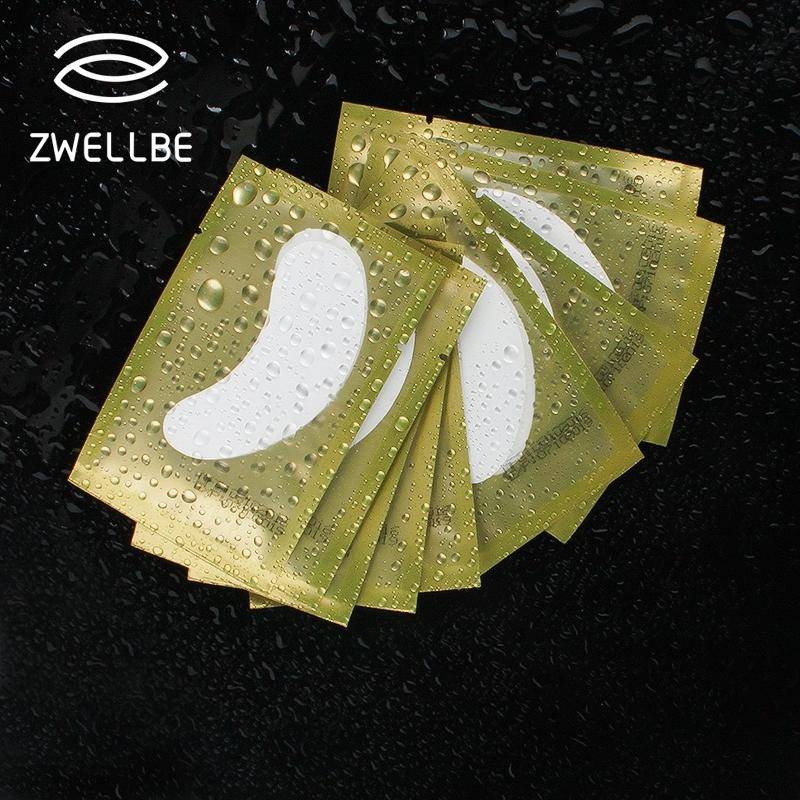 50 PCS Paper Patches Eyelash Under Eye Pads Lash Eyelash Extension Paper Patches Eye Tips Sticker...