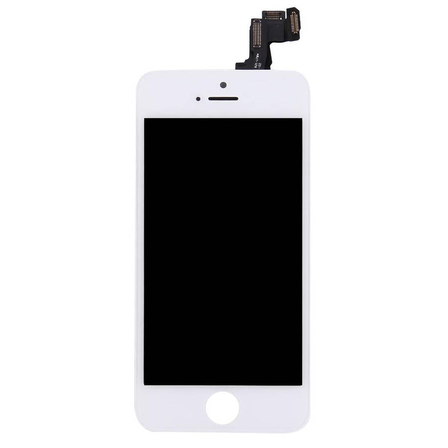 TFT LCD Screen for iPhone 5S Digitizer Full Assembly with Front Camera (White)