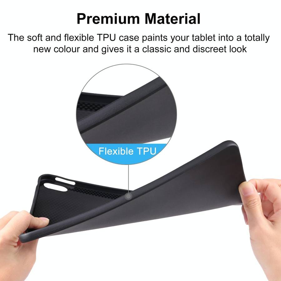 For Lenovo Tab M10 Plus 10.6 3rd Gen 2022 TB-X505F / X605F TPU Tablet Case (Black)