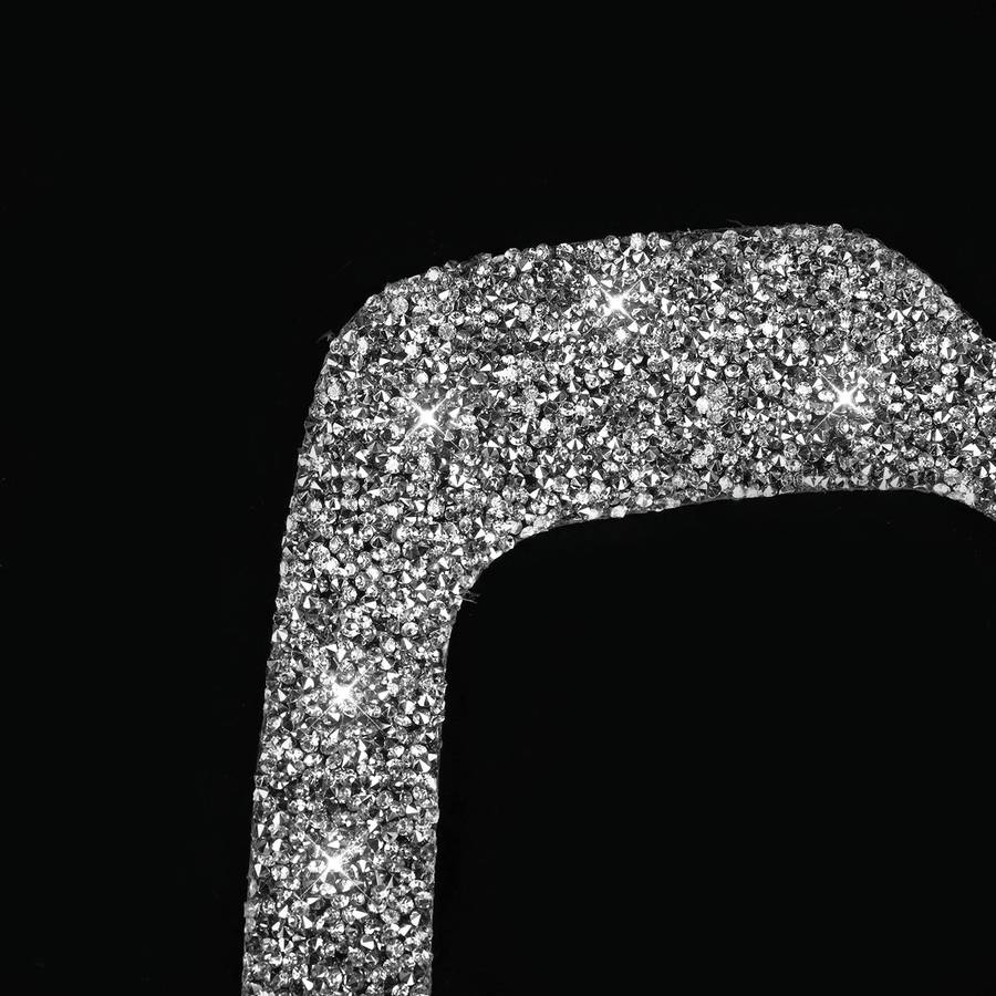 For BMW 3 Series E90 / E92 2005-2012 Car Gear Panel Diamond Decorative Sticker, Left Drive