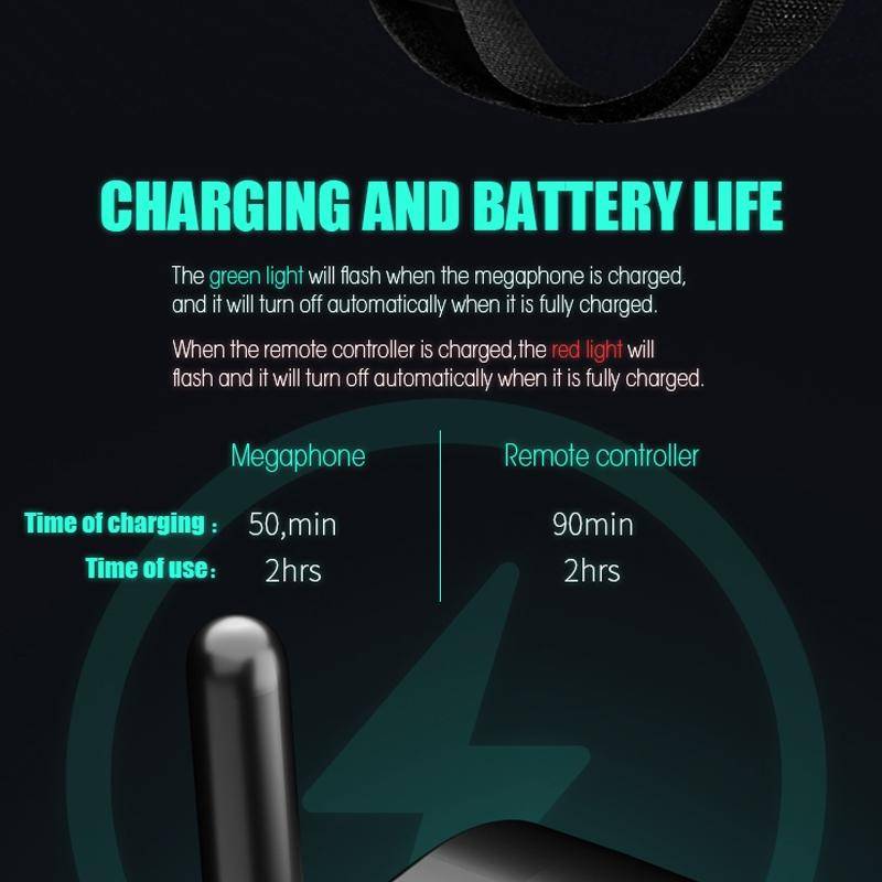 Mini Drone Megaphone Wireless Portable Speaker 2KM Control for DJI Mavic Mini/Mavic 2/Mavic Pro/F...