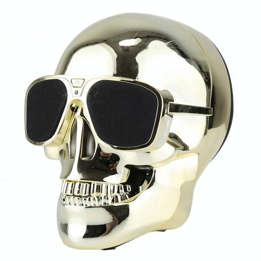 Sunglasses Skull Bluetooth Stereo Speaker, for iPhone, Samsung, HTC, Sony and other Smartphones (...