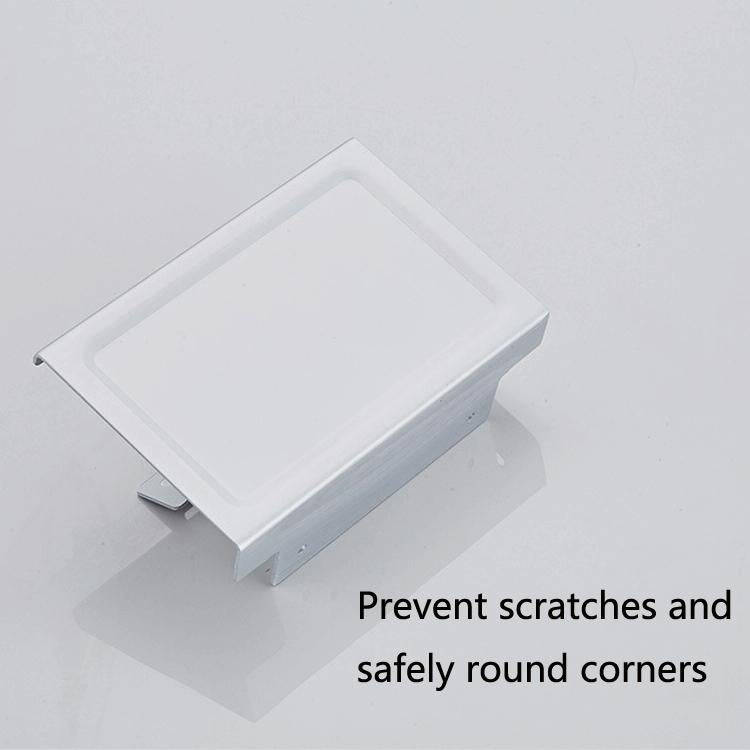Punch-Free Space Aluminum Kitchen And Toilet Tissue Holder Mobile Phone Rack Roll Paper Holder, C...