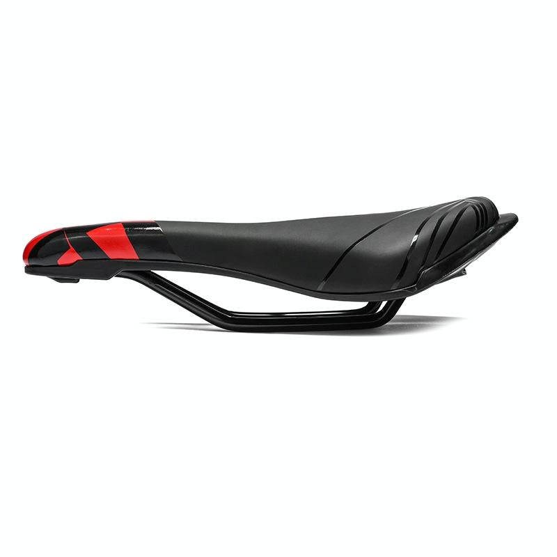 YAFEE YF-1128 Bicycle Seat Saddle Mountain Bike Seat(Red)