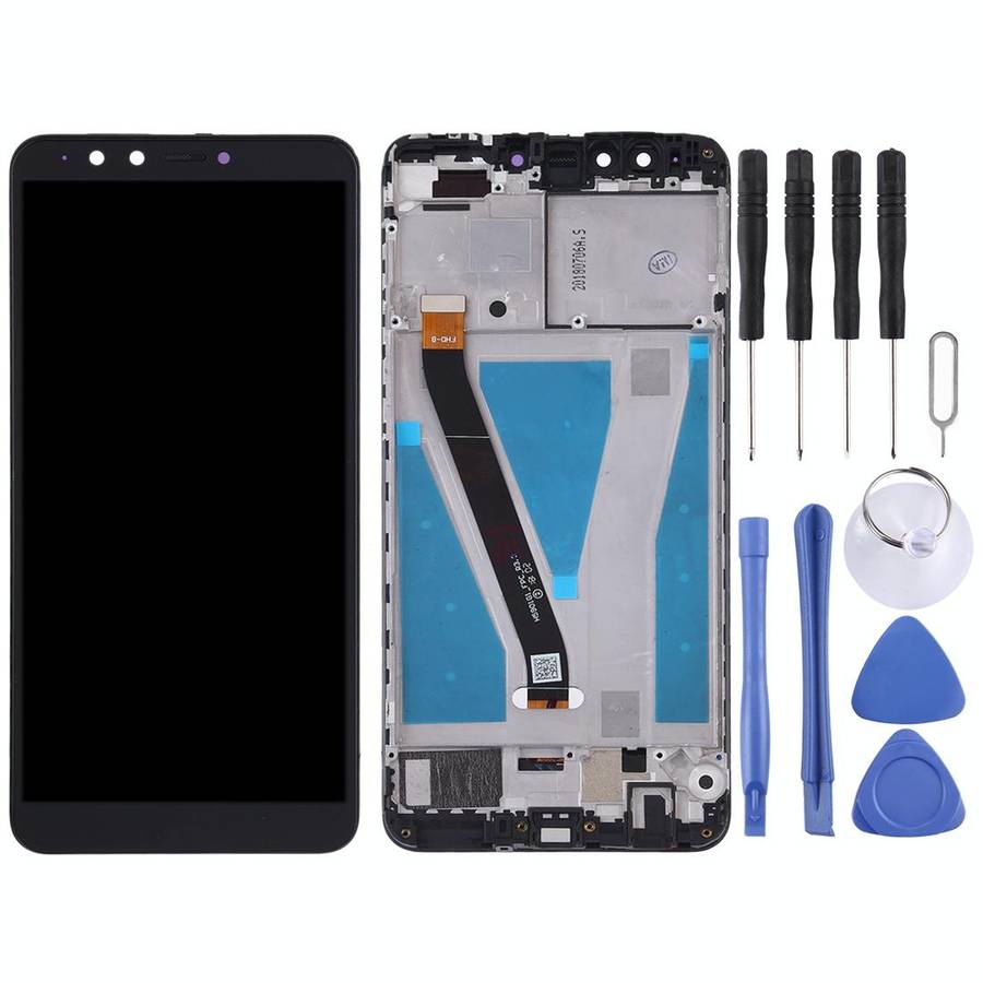 OEM LCD Screen for Huawei Enjoy 8 Plus Digitizer Full Assembly with Frame (Black)