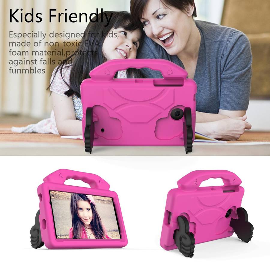 For Galaxy Tab 4 7.0 T230 / T231 EVA Material Children Flat Anti Falling Cover Protective Shell W...