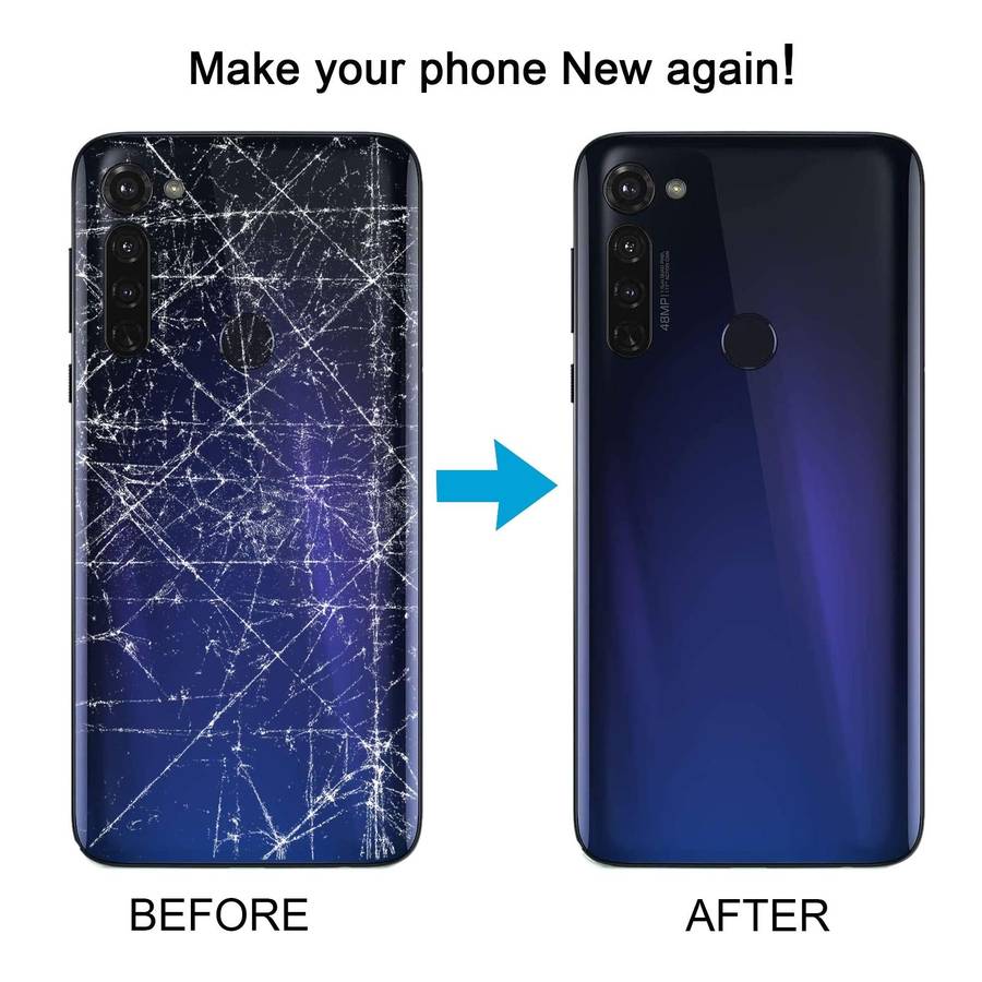 For Motorola Moto G Stylus 4G 2022 Original Battery Back Cover(Blue)