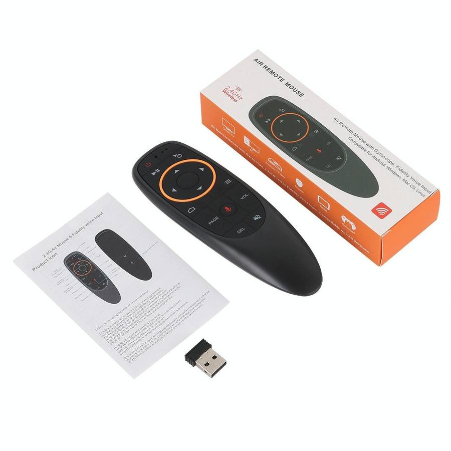 Intelligent Voice Remote Control With Learning Function, Style: G10SPro Backlight With Gyroscope