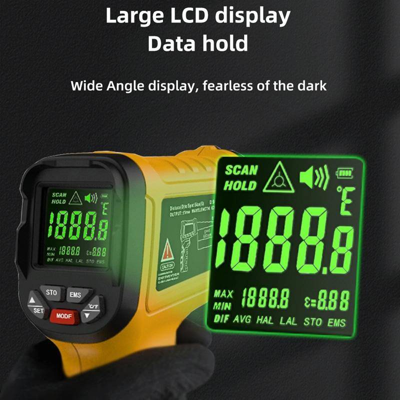 BSIDE H3 High Temperature Infrared Thermometer Handheld Non-Contact Thermometer