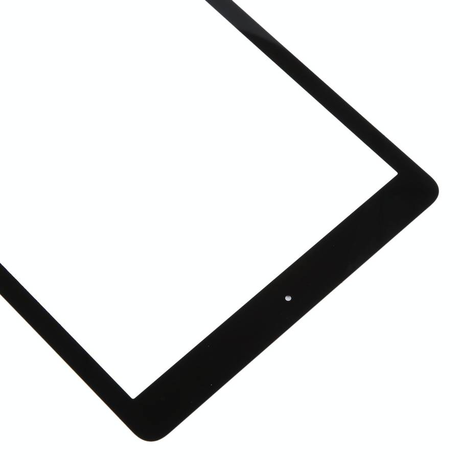 For iPad Pro 9.7 Front Screen Outer Glass Lens with OCA Optically Clear Adhesive(Black)