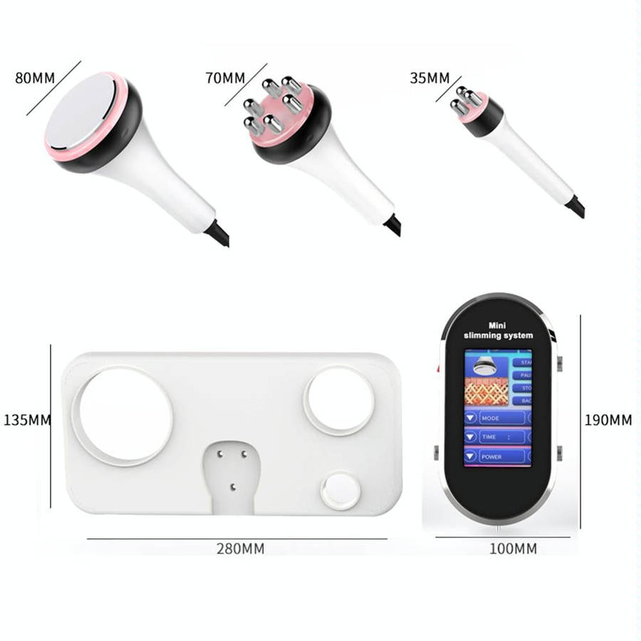 Beemyi 3 In 1 40K Ultrasonic Cavitation Body Slimming Machine RF Beauty Device AU Plug
